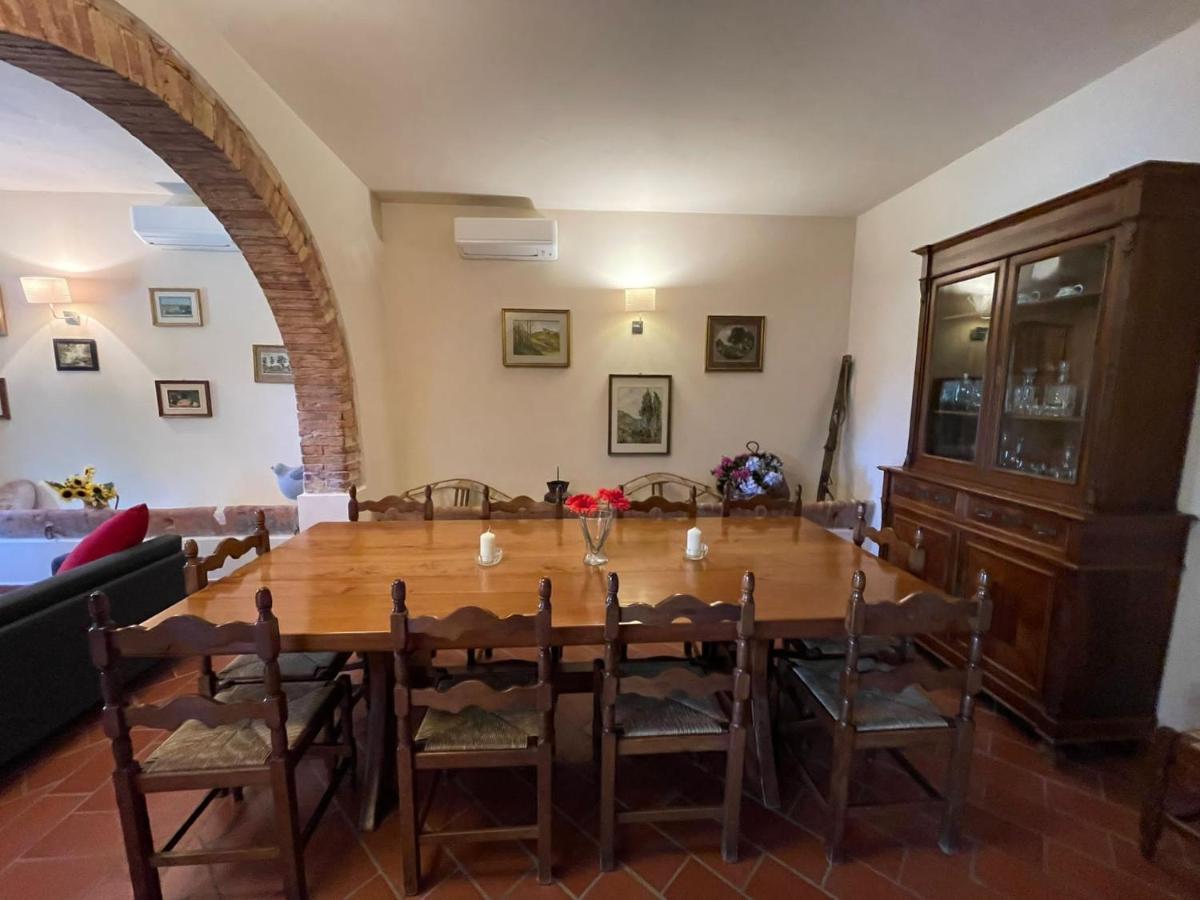 Podere I Sorbi, Spacious Tuscan Villa, Lajatico, Nr Pisa Molino Mazzetti Экстерьер фото